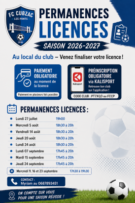permanence licence